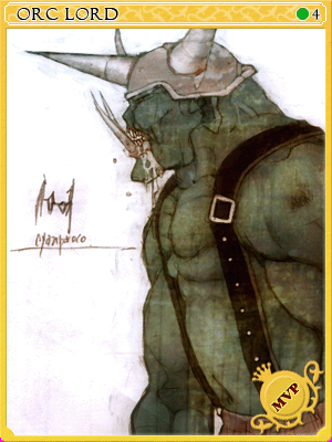 Carta Senhor dos Orcs