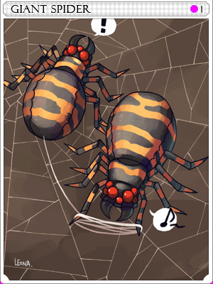 Carta Aranha Gigante